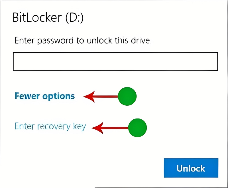 ổ cứng bị bitlocker 3