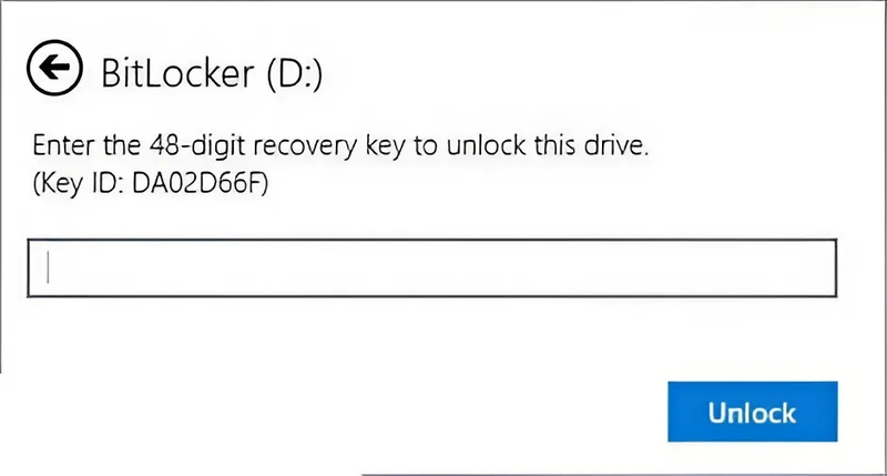 ổ cứng bị bitlocker 5