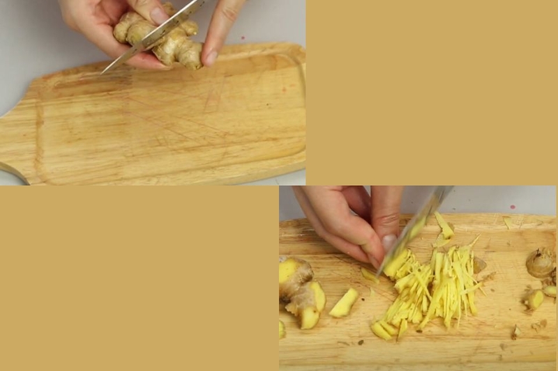 Sơ chế gừng