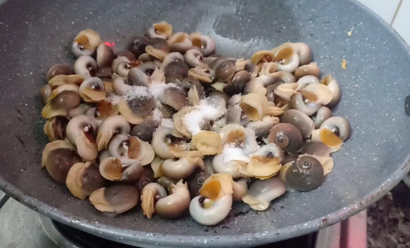 ốc mỡ xào bơ tỏi hình 4