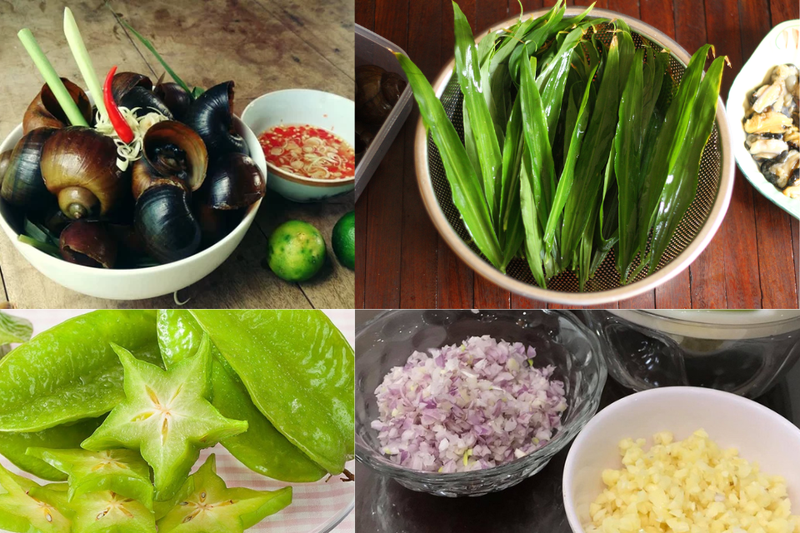 Ốc xào khế lá gừng (2)