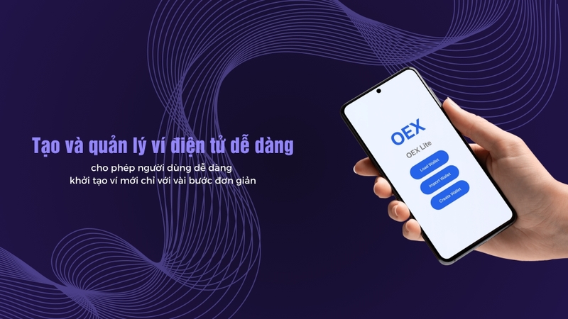 Tạo và quản lý ví điện tử dễ dàng