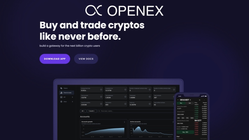 Ứng dụng OEX do ai phát hành?