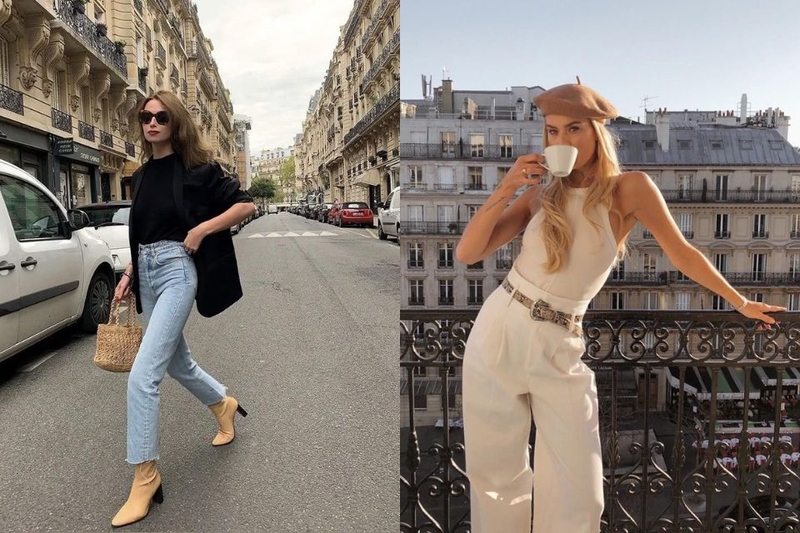Phối đồ dạo phố Paris vibe