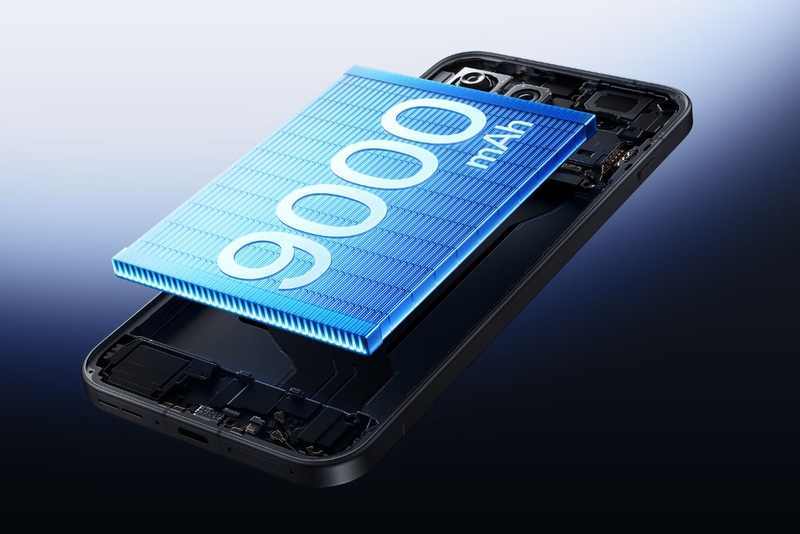 Viên pin 9.000 mAh giúp OnePlus Ace 7 và Ace 7 Pro đáp ứng nhu cầu chơi game và sử dụng liên tục trong thời gian dài.