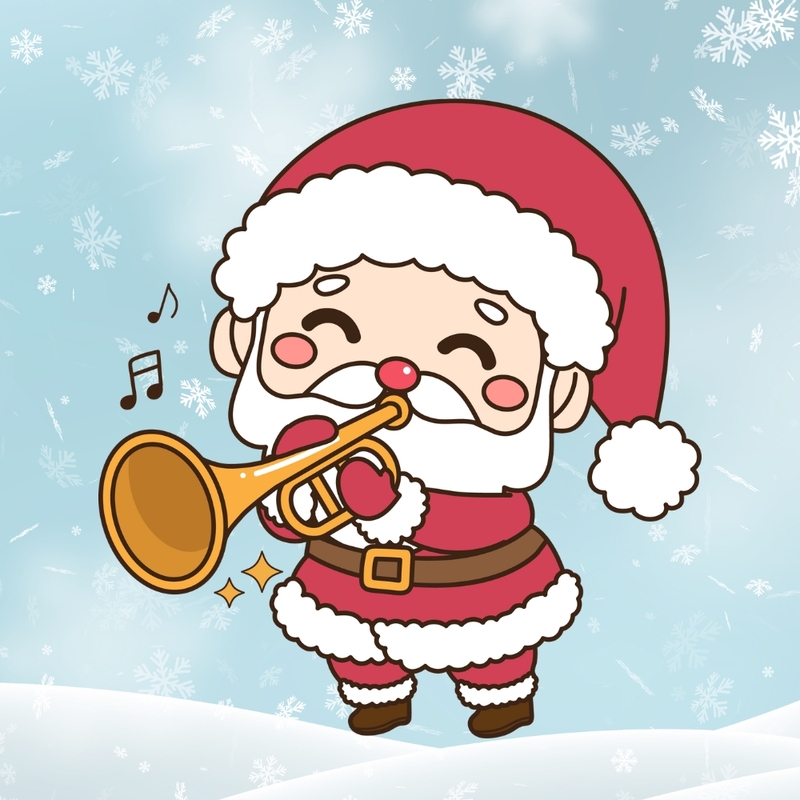 ông già Noel cute hình 13