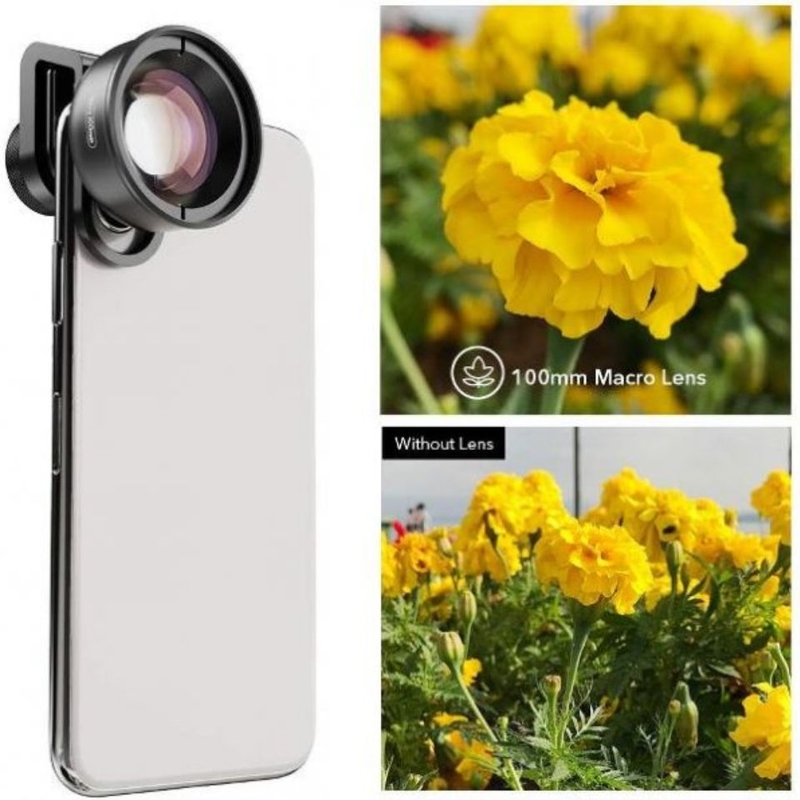 Ống kính camera điện thoại di động Apexel APL-HB100MM - Hỗ trợ chất lượng hình ảnh sắc nét