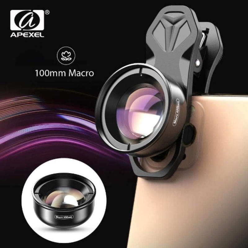 Ống kính camera điện thoại di động Apexel APL-HB100MM - Tiêu cự 100 mm cho khả năng phóng đại cao