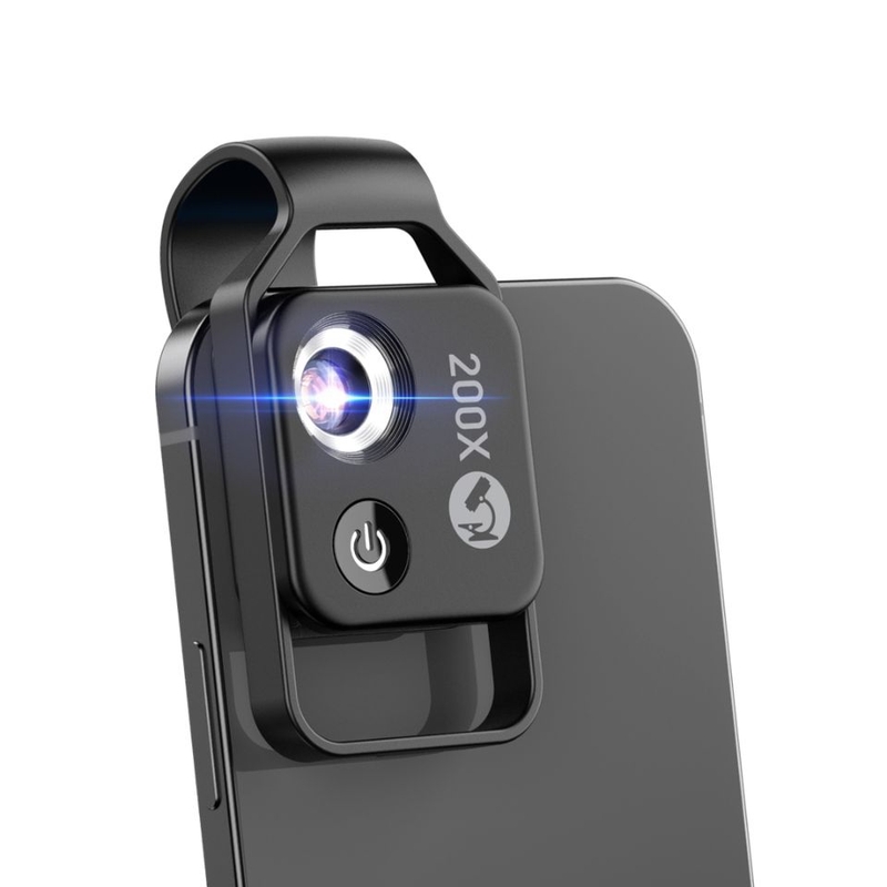 Ống kính camera điện thoại di động Apexel APL-MS002BK - Thiết kế kẹp linh hoạt, sử dụng dễ dàng