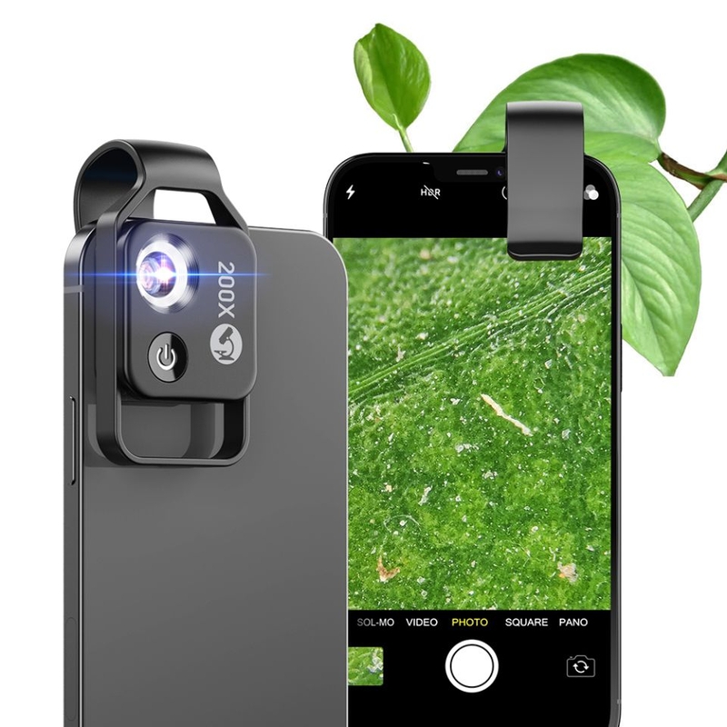 Ống kính camera điện thoại di động Apexel APL-MS002BK - Tích hợp bộ lọc CPL trong cấu trúc quang học