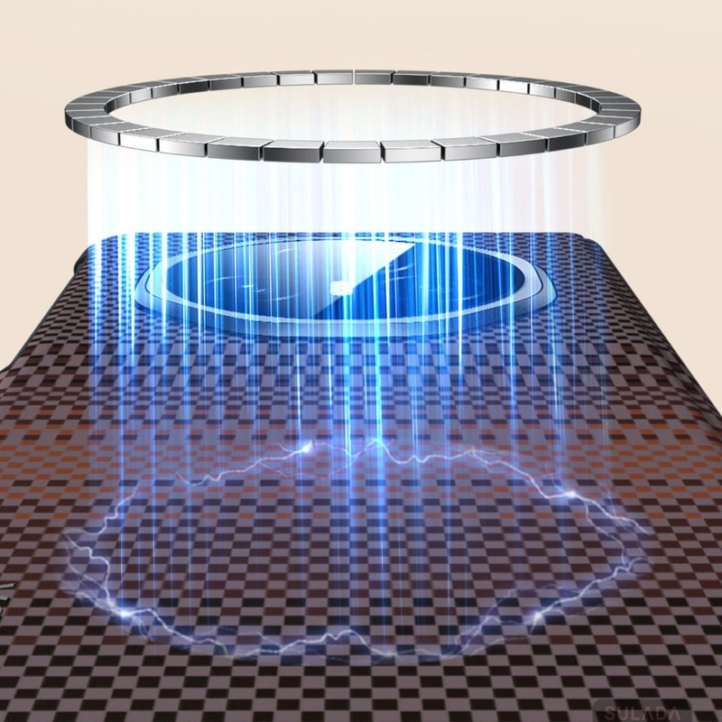 Ốp lưng Honor Magic V5 giả da Sulada nam châm từ tính hỗ trợ sạc không dây ổn định