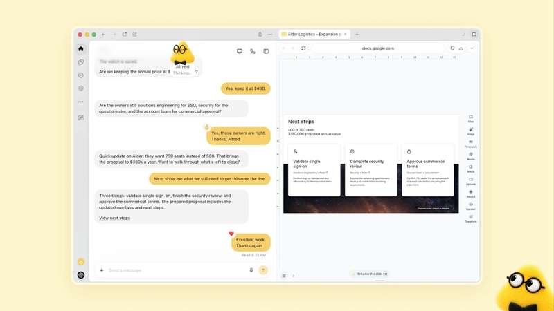 OpenAI Dots hoạt động trên máy tính đám mây riêng, tách biệt với máy tính cá nhân cho đến khi người dùng cấp quyền kết nối.
