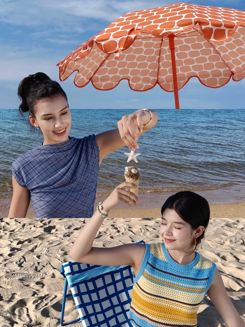 Tính năng AI Remix Collage trên OPPO A7 Pro 5G cho phép kết hợp nhiều lớp ảnh và chủ thể trong cùng bố cục.