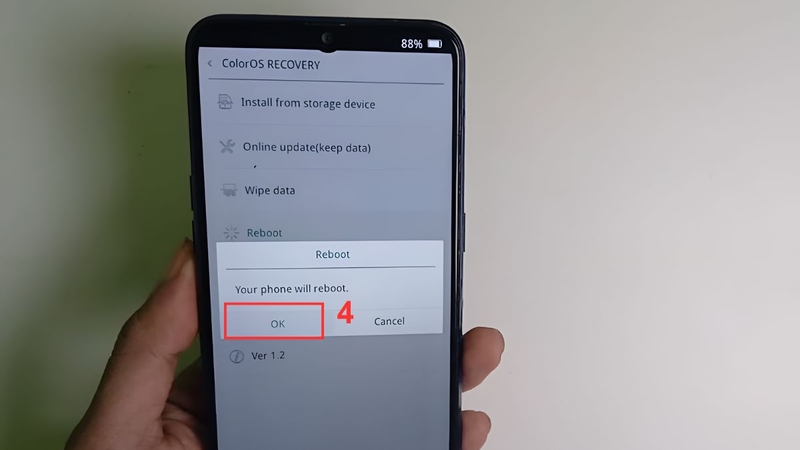 OPPO bị lỗi Select Language 4
