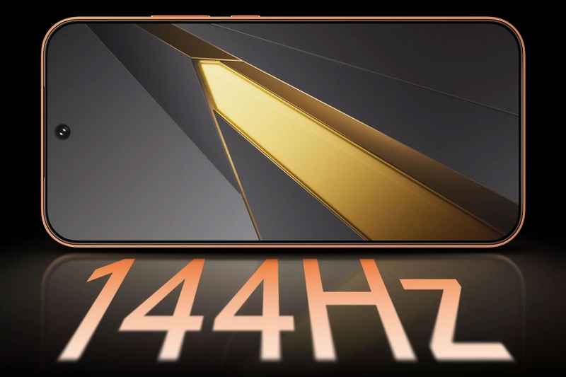 Màn hình AMOLED 144 Hz trên OPPO K14 Plus giúp chuyển động và thao tác cuộn hiển thị mượt hơn.