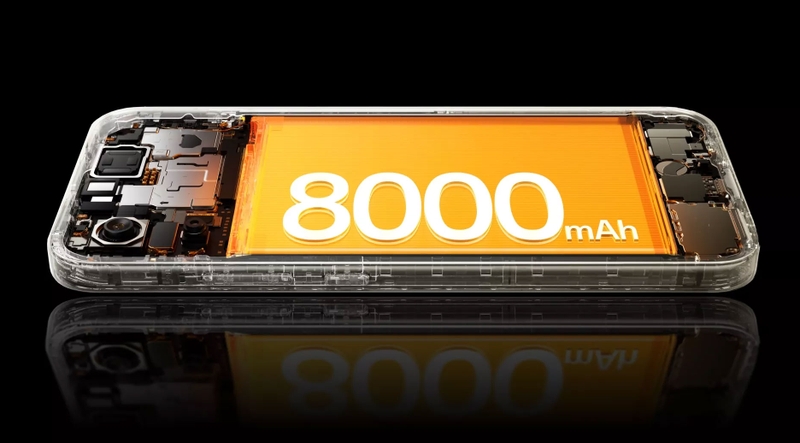 Pin 8.000 mAh trên OPPO K14 Plus hướng đến thời lượng sử dụng dài, giảm số lần sạc trong ngày.