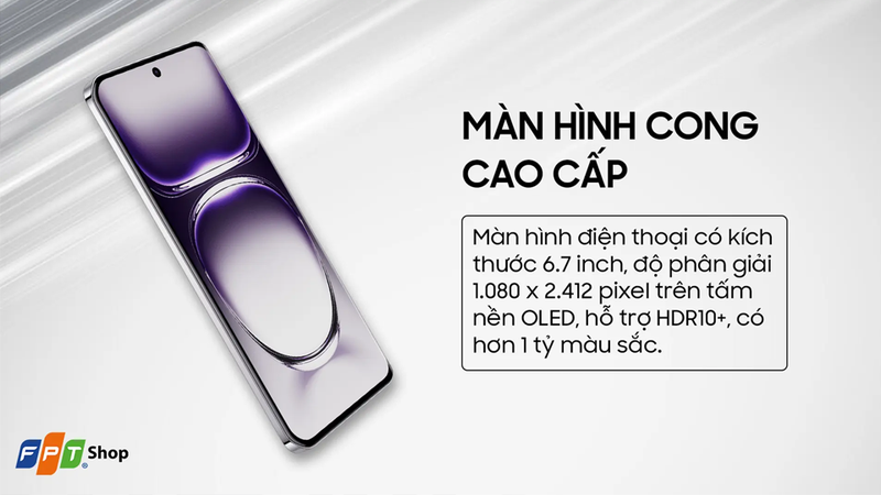 Màn hình có tần số quét cao và hiển thị màu sắc ấn tượng