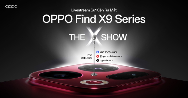 OPPO đồng hành cùng Hồ Ngọc Hà cho dòng flagship Find X9 2