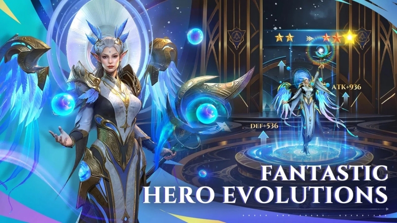 Đồ họa 3D fantasy ấn tượng và hiệu ứng chiến đấu mãn nhãn