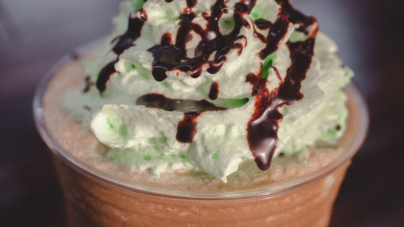 Thành phẩm Oreo bạc hà đá xay