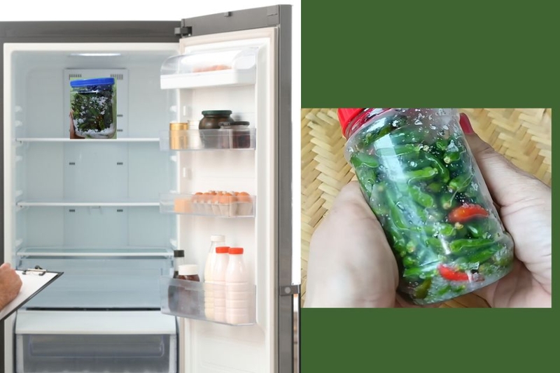 Bảo quản ớt ngâm muối