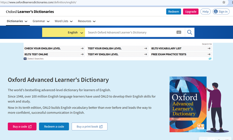 tu dien oxford learners dictionaries co dac diem gi