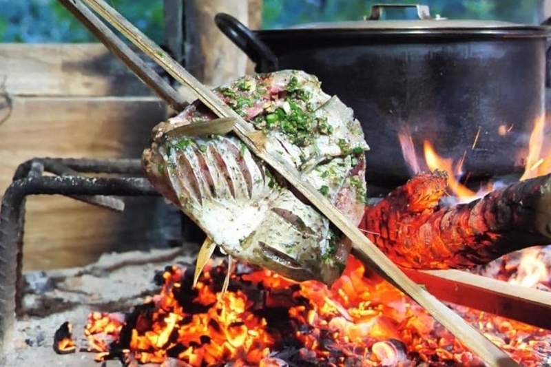 Bước 3: Nướng cá