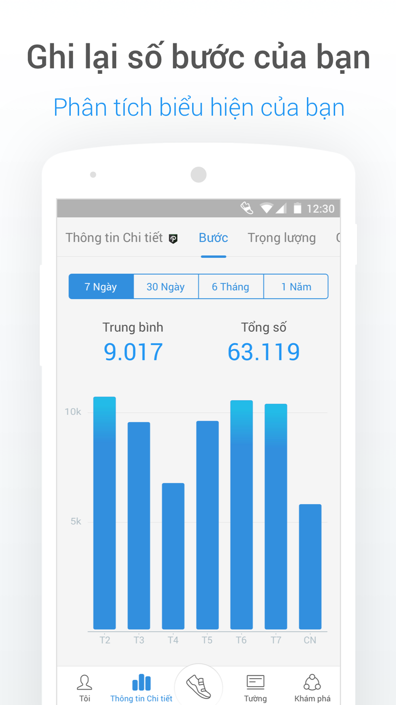 Pacer máy đếm bước ảnh 11