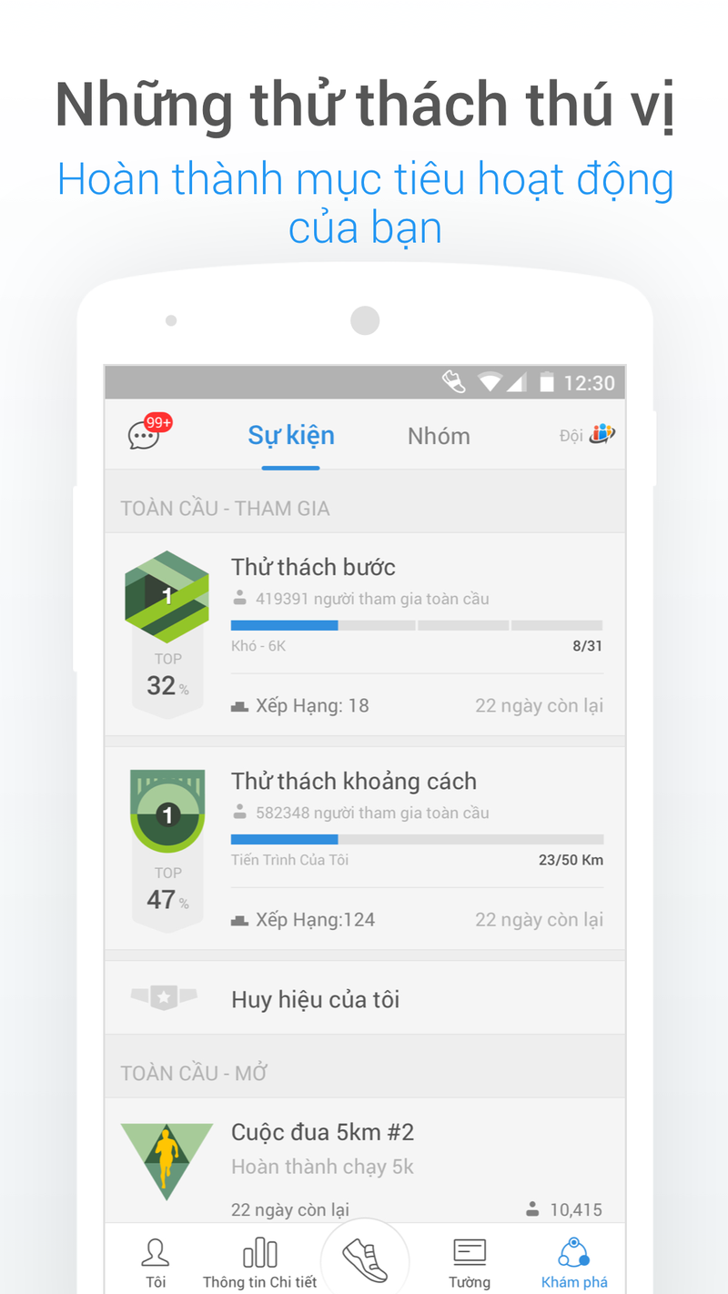 Pacer máy đếm bước ảnh 14