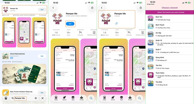 Cách tải Pamper Me trên iOS
