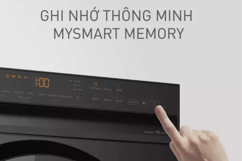Máy giặt sấy Panasonic Inverter giặt 10 kg, sấy 7 kg NA-S20DG1BVT 9