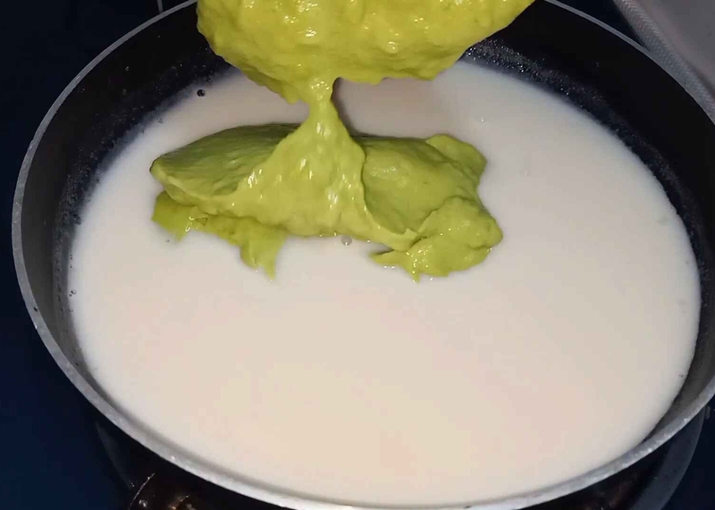 panna cotta bơ hình 7