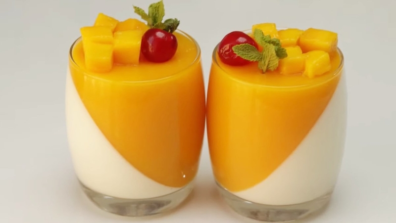 panna cotta xoài (ảnh 15)