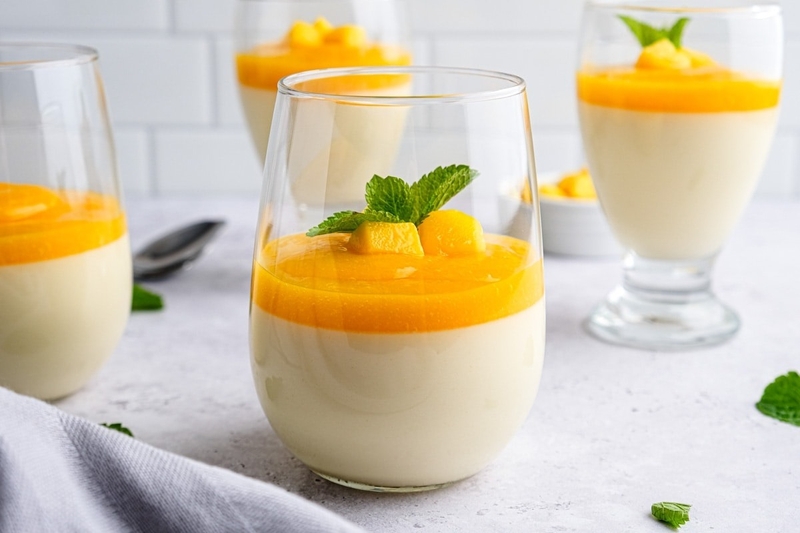 panna cotta xoài (ảnh 10)