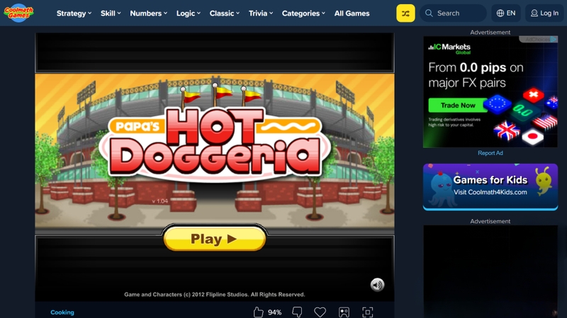 Chơi trên các trang web game trực tuyến