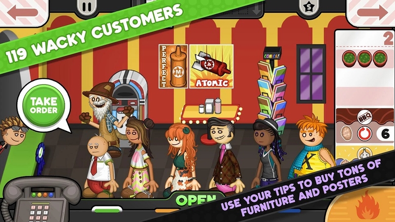Giới thiệu Game Papa's Wingeria - Trải nghiệm nhà hàng đầy thú vị