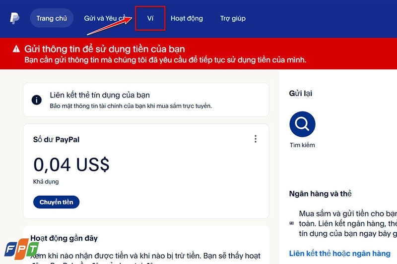 PayPal liên kết với ngân hàng nào - Ảnh 05