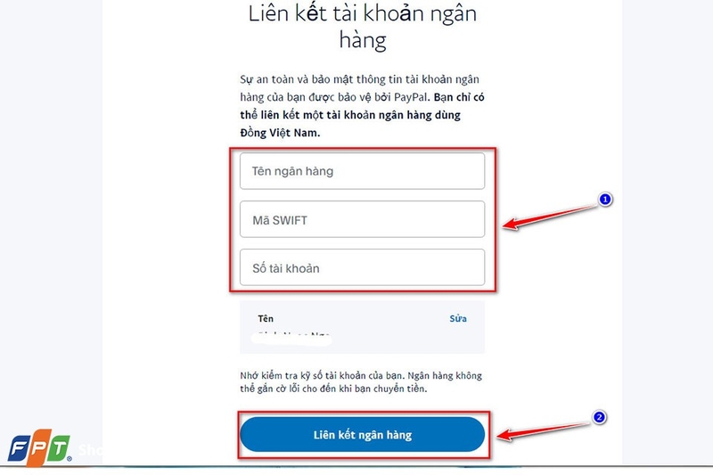 PayPal liên kết với ngân hàng nào - Ảnh 07