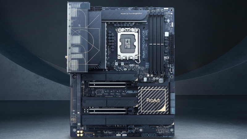 Bo mạch ASUS ProArt Z790 CREATOR WIFI DDR5 với chipset Z790 mạnh mẽ