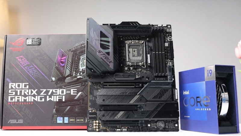 Mainboard Asus ROG STRIX Z790-E lắp đặt chipset Intel® Z790
