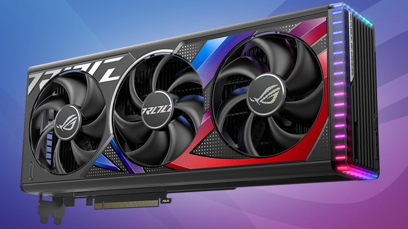 Card màn hình Asus ROG Strix RTX® 4080 OC 16GB GDDR6X hiệu năng AI là 817 TOPS