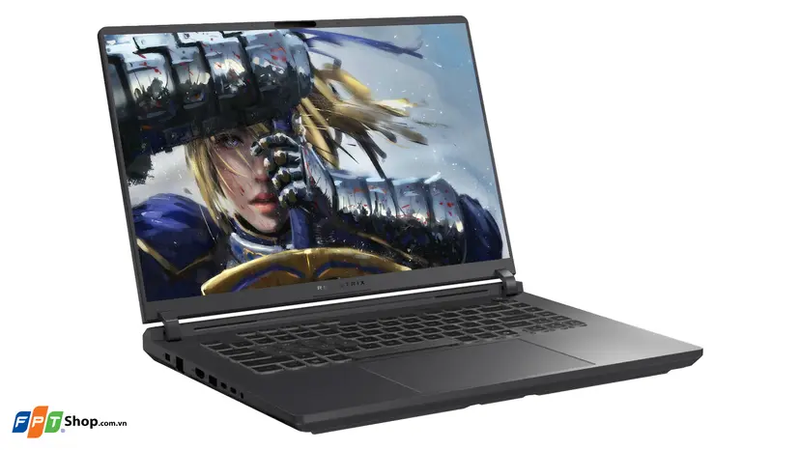 Laptop ASUS ROG thường sở hữu cấu hình rất mạnh với CPU cao cấp