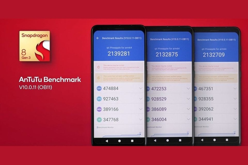 So sánh phần mềm AnTuTu 8, AnTuTu 9 và AnTuTu 10