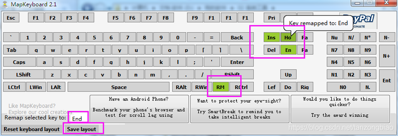 MapKeyboard