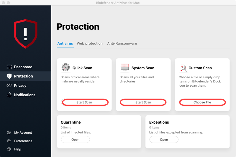 bitdefender virus scanner