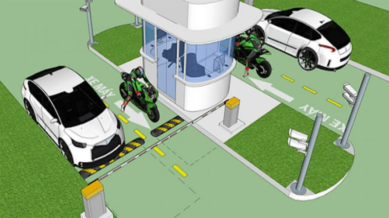 HTG PARKING có thể nhận dạng và xác minh phương tiện giao thông