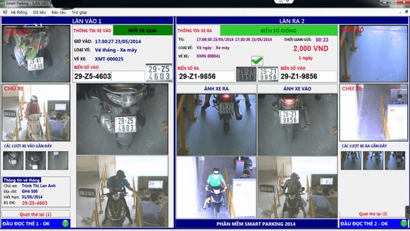Megaparking ứng dụng công nghệ thẻ từ tiên tiến (RFID)