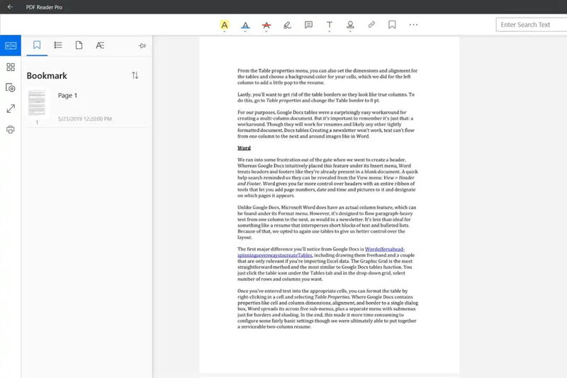 pdf reader pro