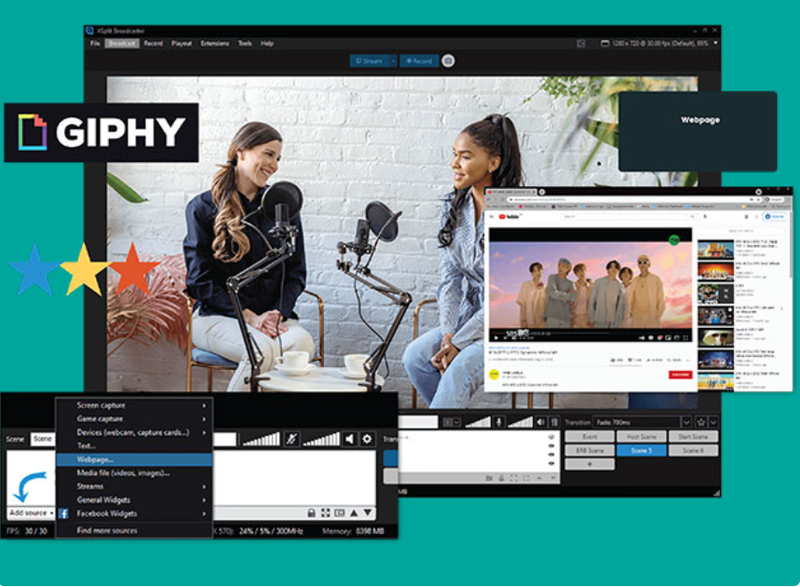xsplit broadcaster