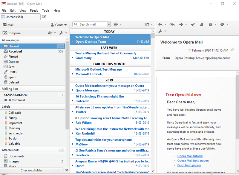 opera mail